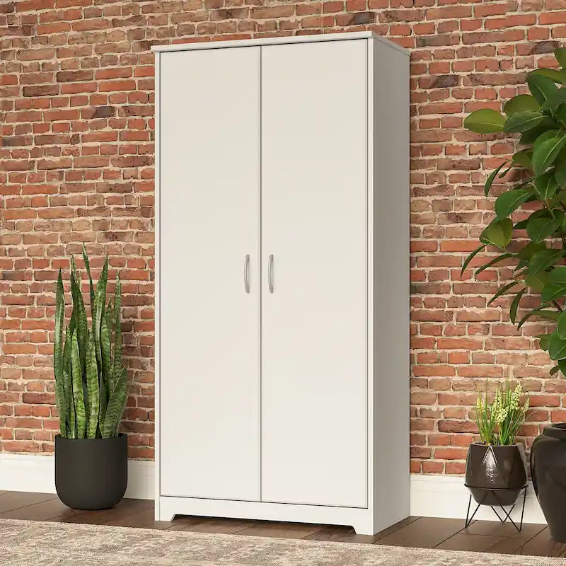 Tall Storage Cabinet with Doors by