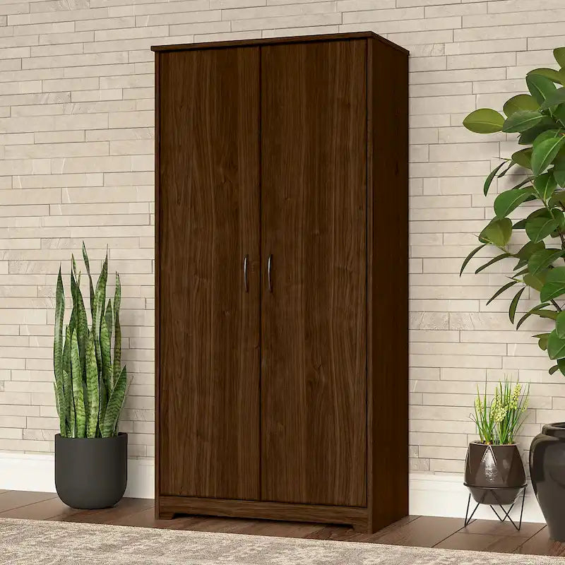 Tall Storage Cabinet with Doors by