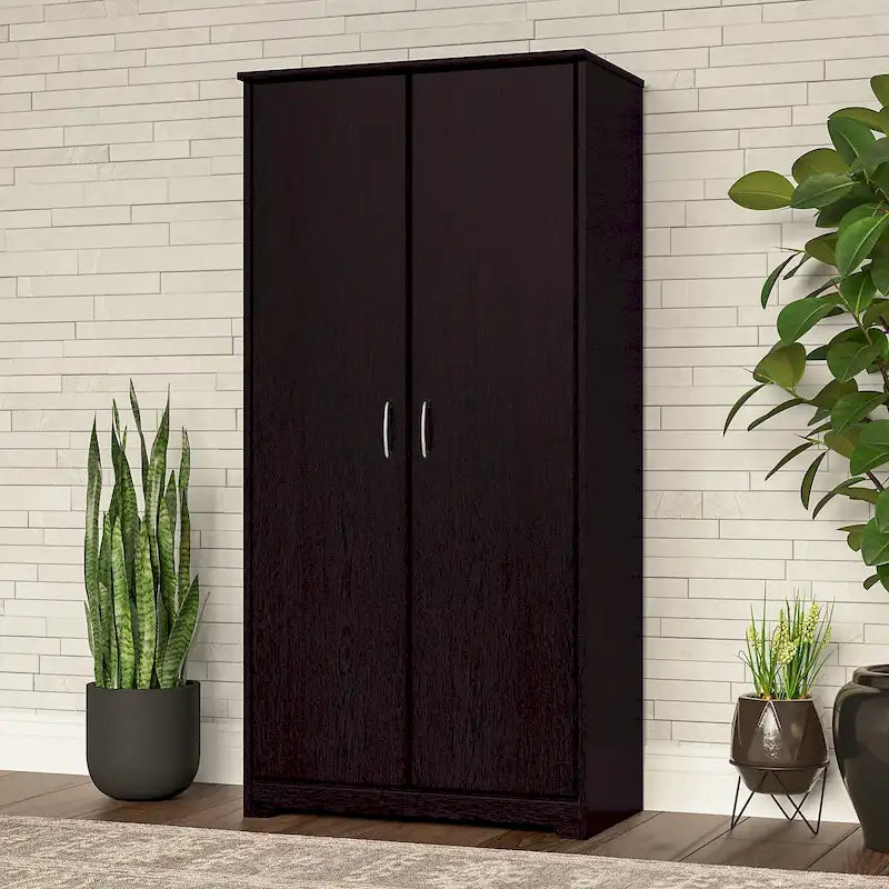Tall Storage Cabinet with Doors by