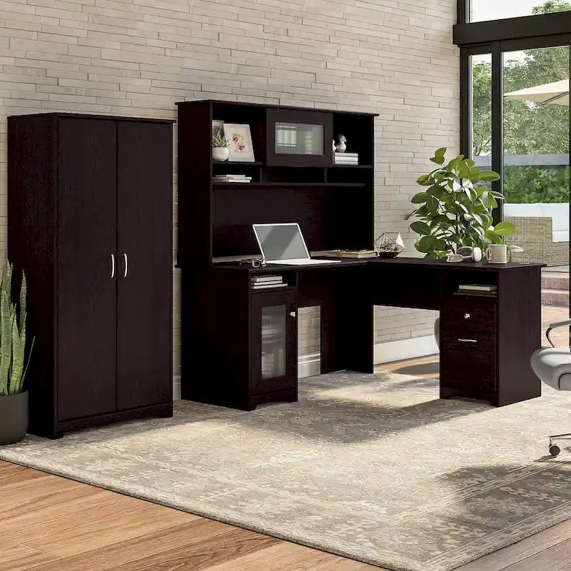 Tall Storage Cabinet with Doors by