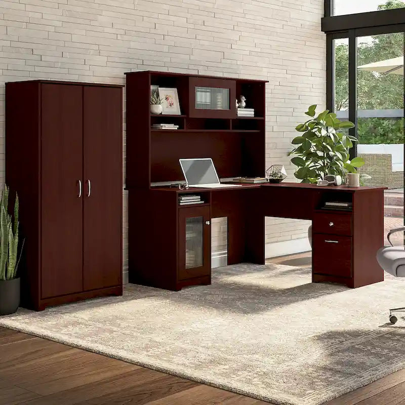 Tall Storage Cabinet with Doors by