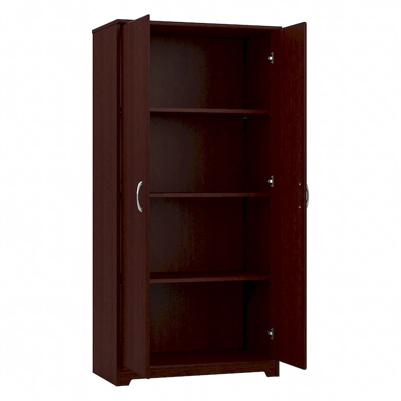 Tall Storage Cabinet with Doors by