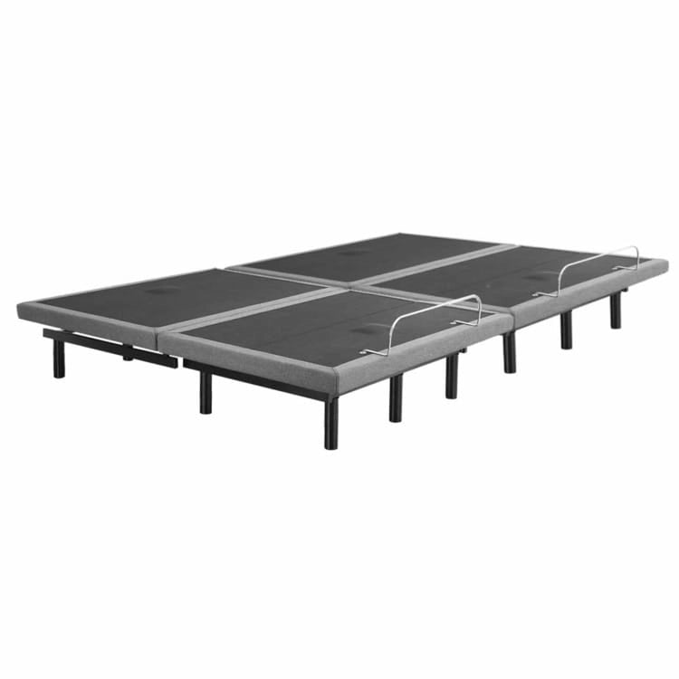 Adjustable Pain-Relieving Bed Frame Base, Electric with 3 Speed Head & Foot Incline Massage, Wireless Remote, USB Ports Charger
