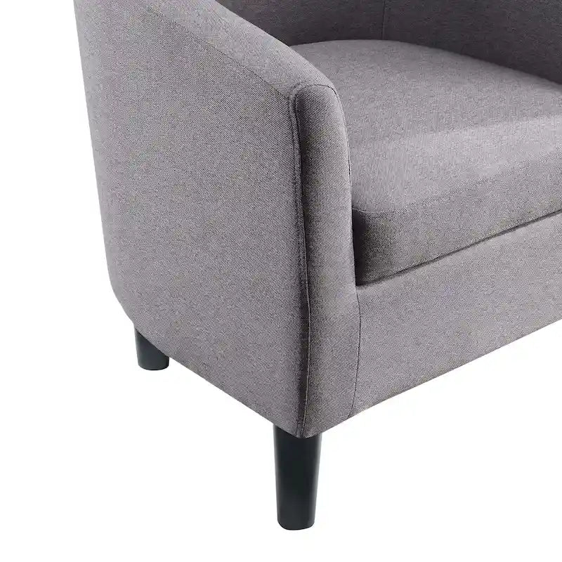 Accent Chair with Ottoman