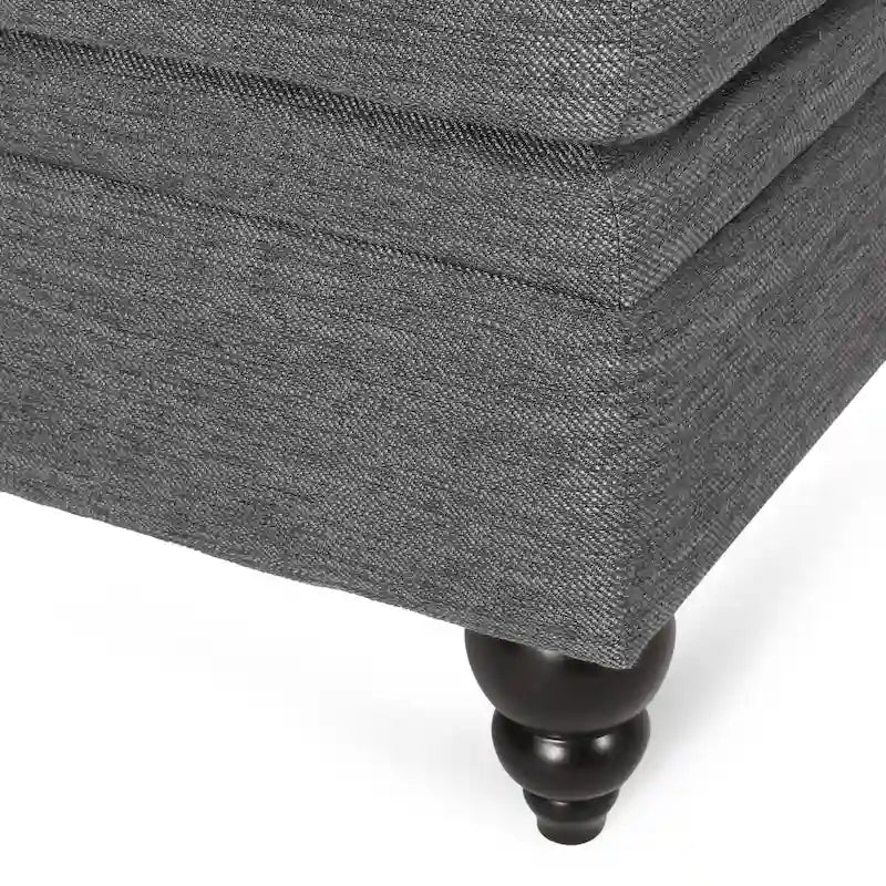 Tufted Double Chaise Lounge by - 62.50 L x 58.50 W x 34.00 H