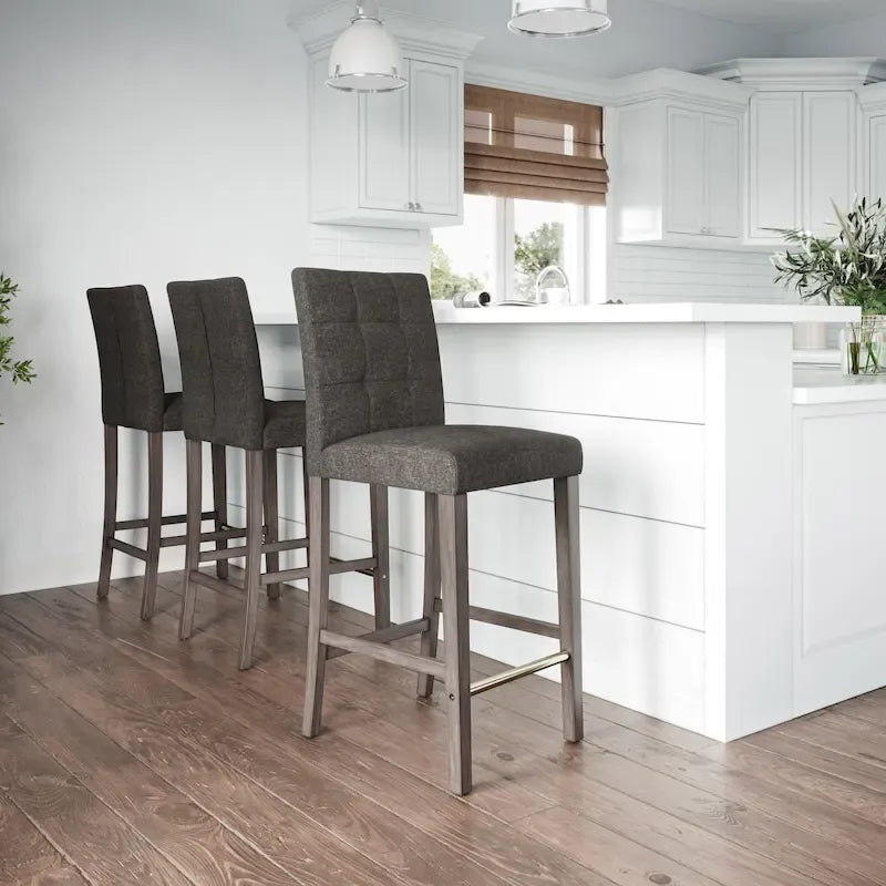 Upholstered 31 Bar Height Barstool