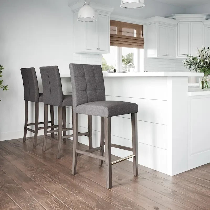 Upholstered 31 Bar Height Barstool