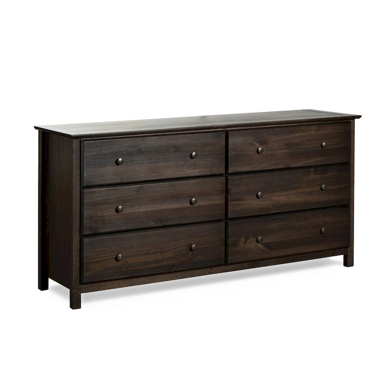 style 6-drawer Solid Wood Dresser