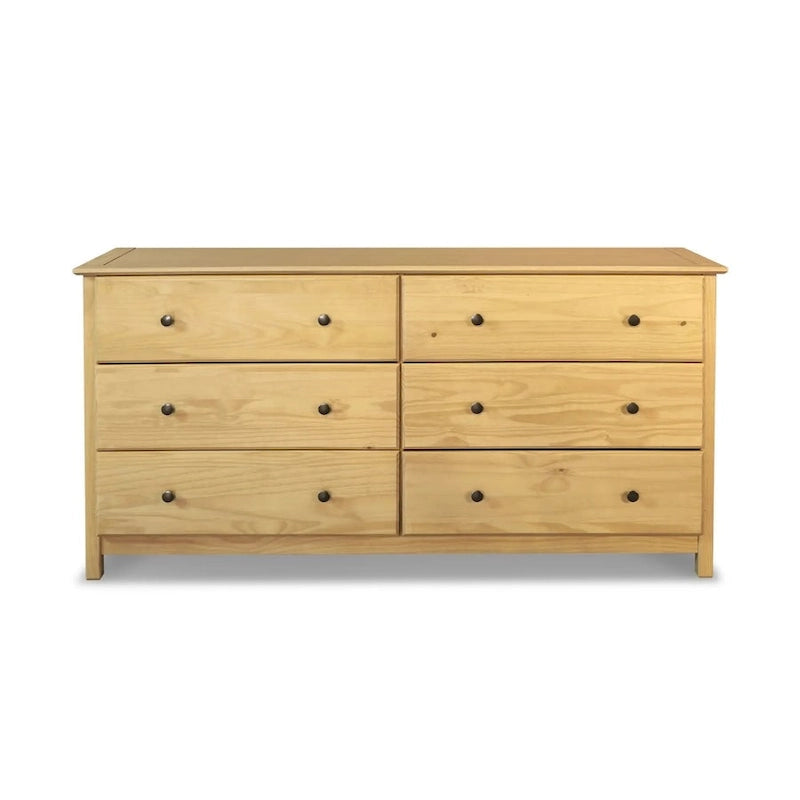style 6-drawer Solid Wood Dresser
