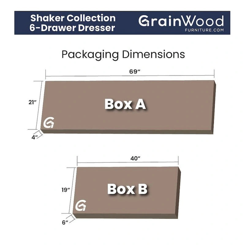 style 6-drawer Solid Wood Dresser