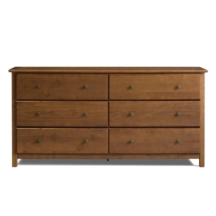 style 6-drawer Solid Wood Dresser