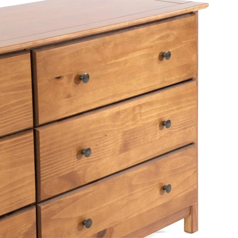 style 6-drawer Solid Wood Dresser