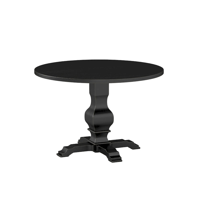 Mesa redonda de comedor con base de pedestal - N/A