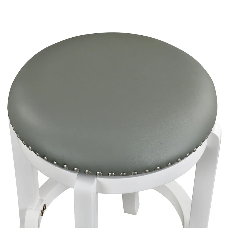 Cordova Black Swivel Counter Height Bar Stool