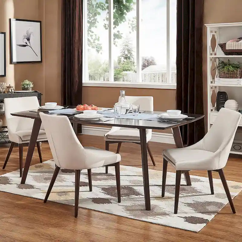 Mid-century Barrel-back Dining Chairs (Set of 2) by