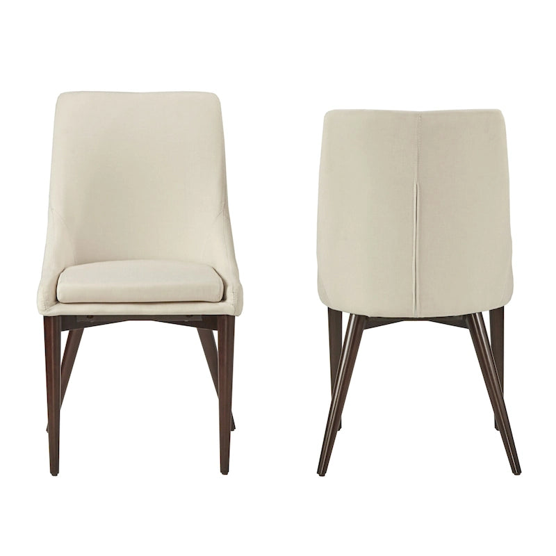 Mid-century Barrel-back Dining Chairs (Set of 2) by
