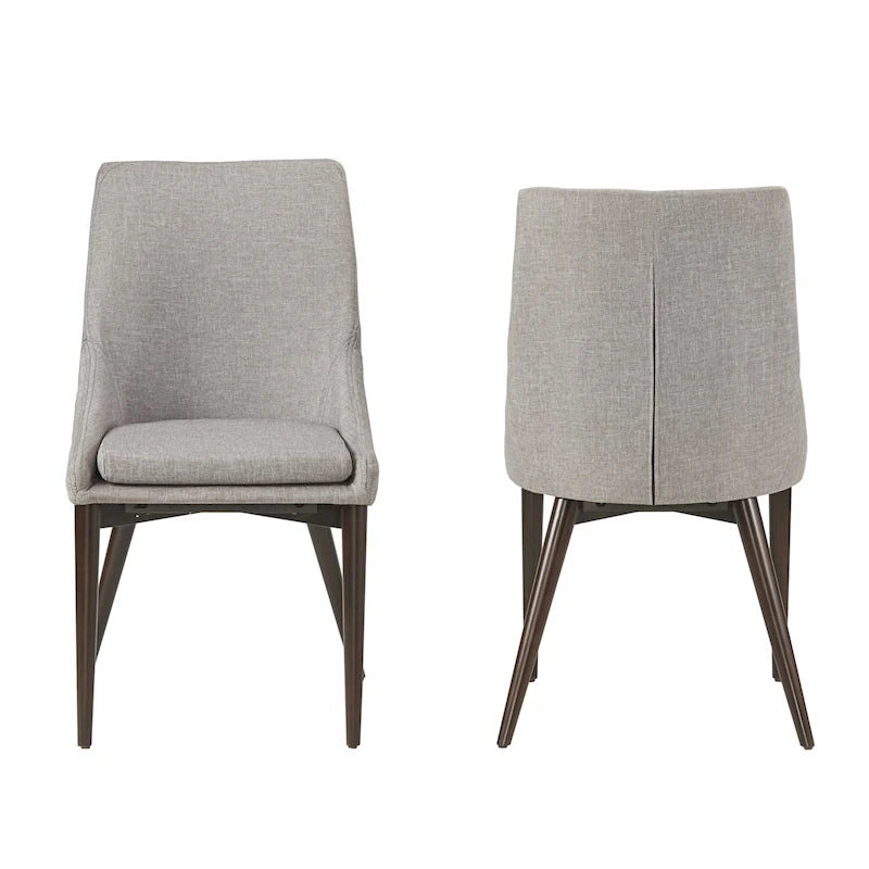 Mid-century Barrel-back Dining Chairs (Set of 2) by