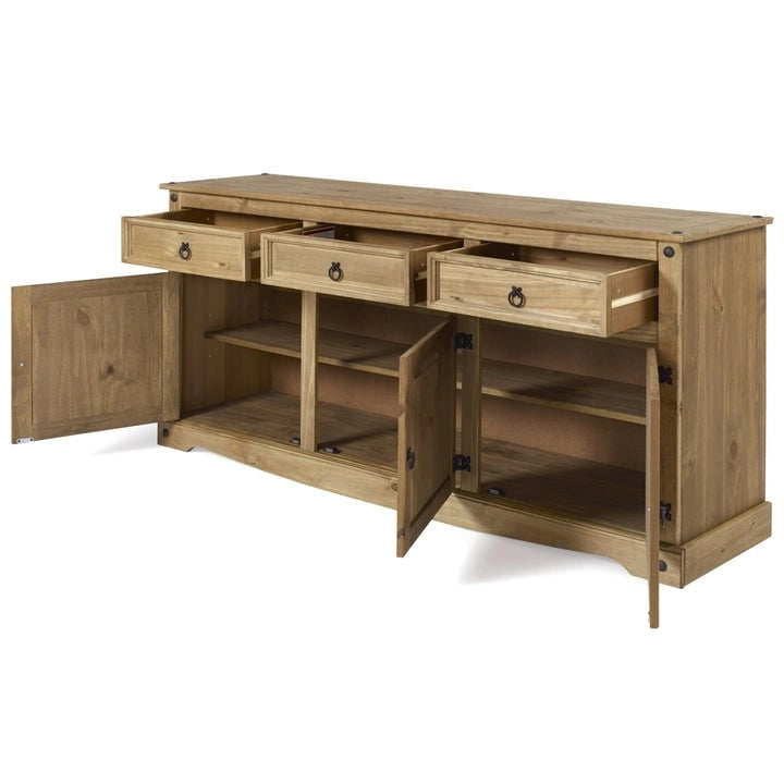 65 Wood Buffet Sideboard Farmhouse