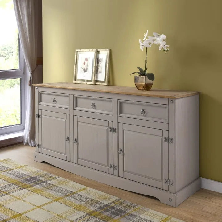65 Wood Buffet Sideboard Farmhouse
