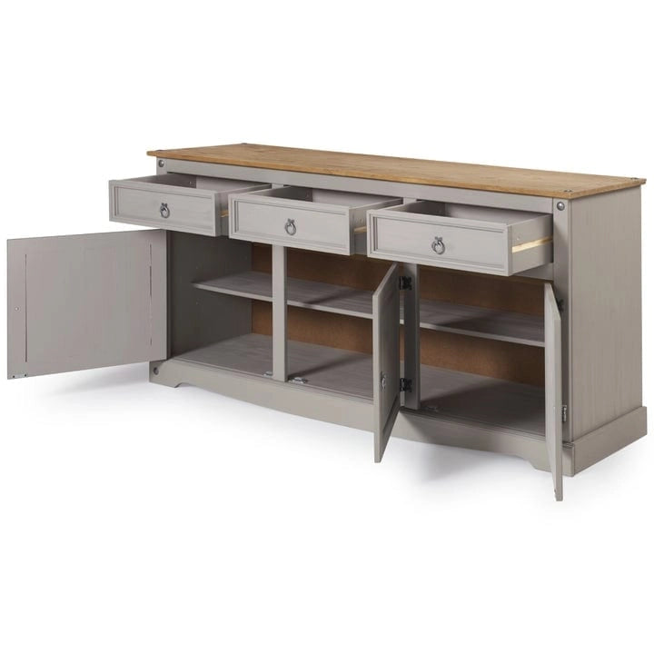 65 Wood Buffet Sideboard Farmhouse