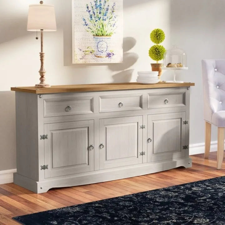 65 Wood Buffet Sideboard Farmhouse