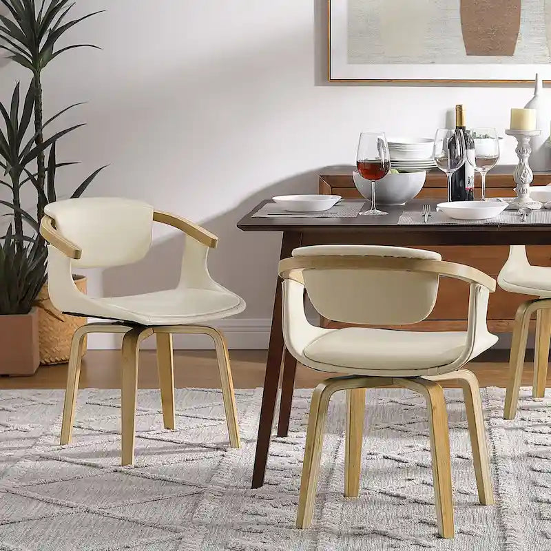 Silla de comedor giratoria
