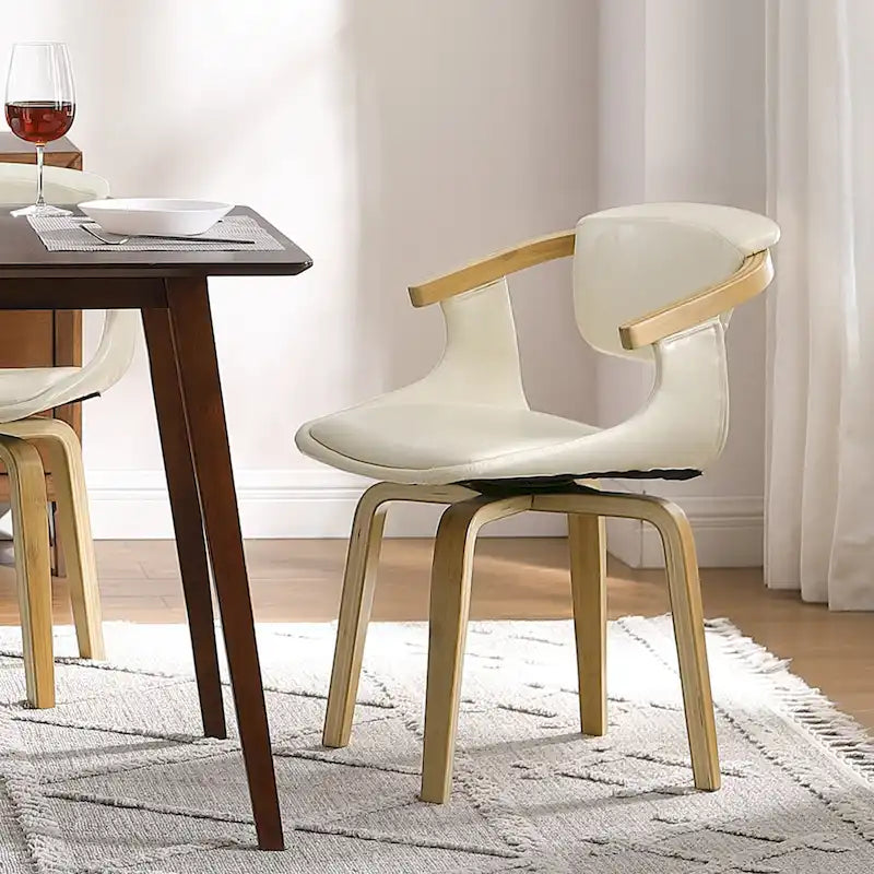 Silla de comedor giratoria