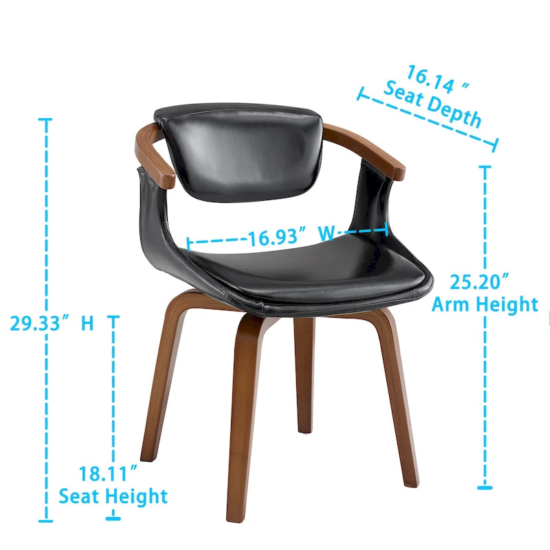Silla de comedor giratoria