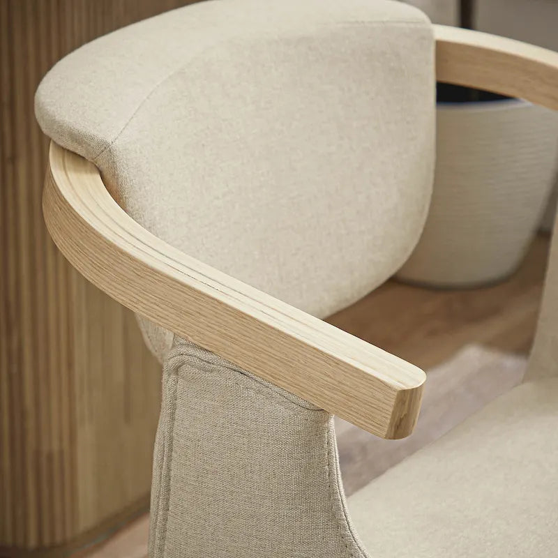 Silla de comedor giratoria