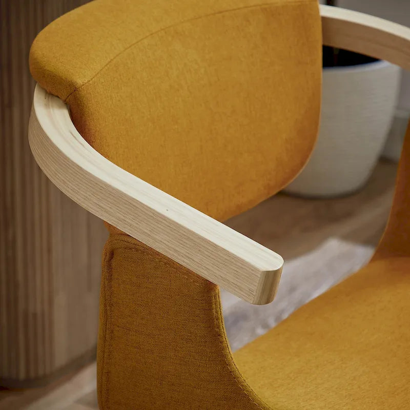 Silla de comedor giratoria