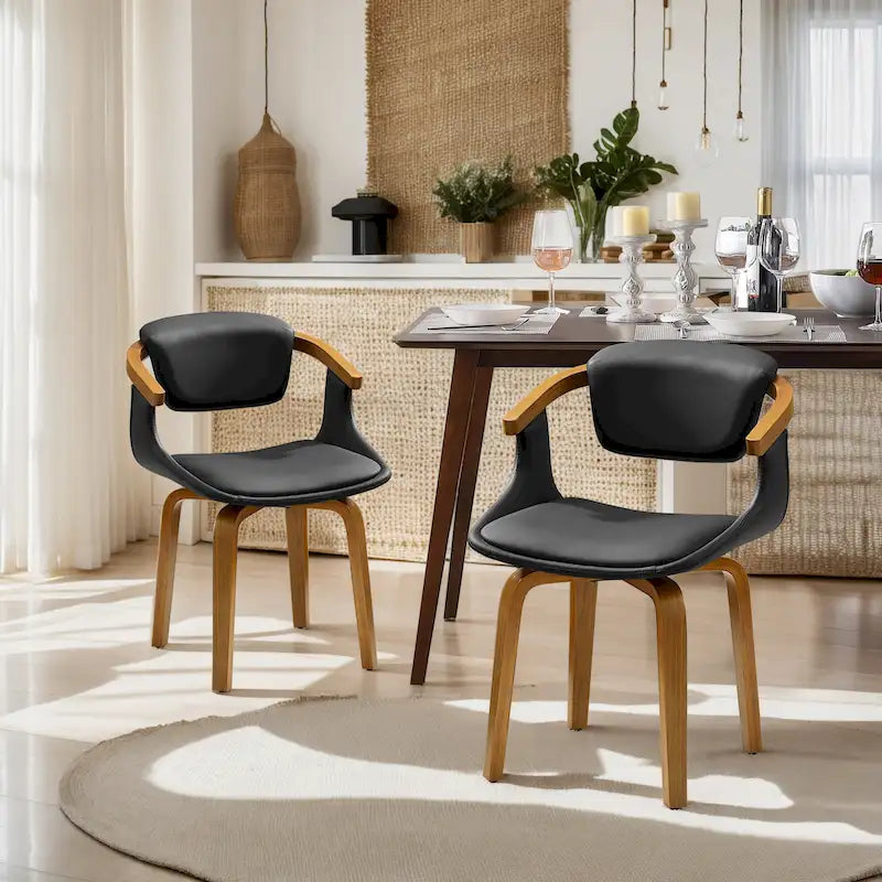 Silla de comedor giratoria