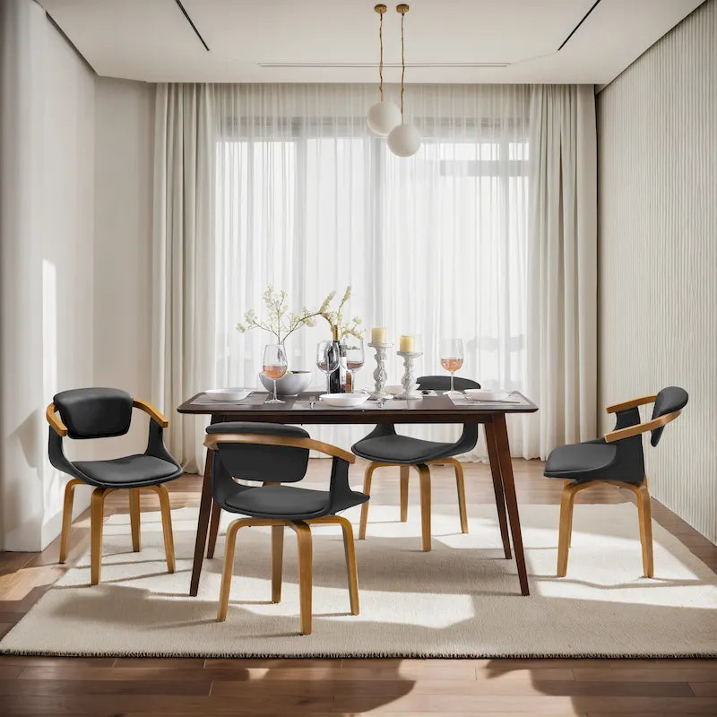 Silla de comedor giratoria