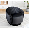 Small Velvet Swivel Barrel Chair