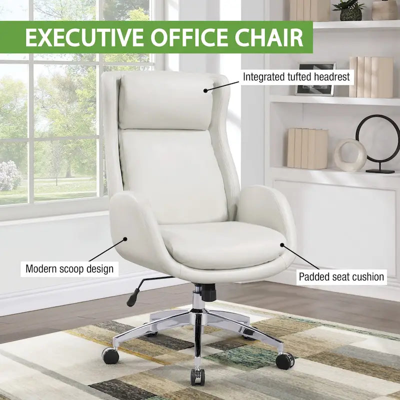 Office Chair in Faux Leather