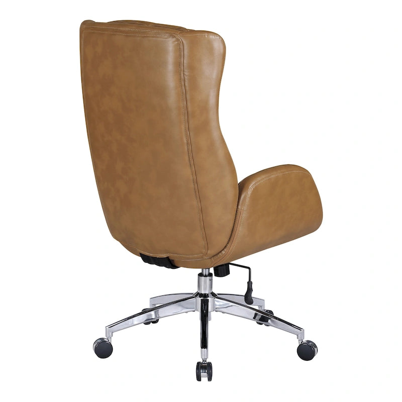 Bürostuhl aus Kunstleder