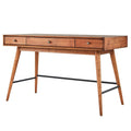 Wood 3-drawer Writing Desk by