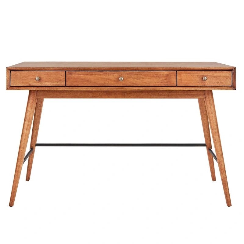 Wood 3-drawer Writing Desk by