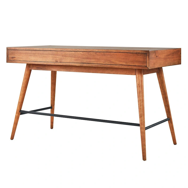 Wood 3-drawer Writing Desk by