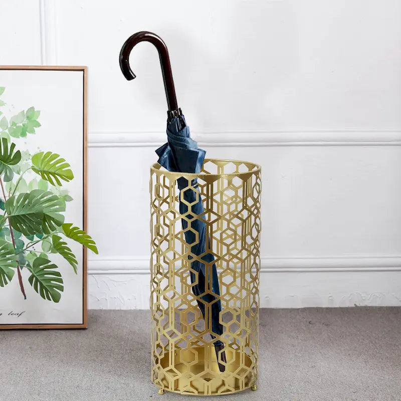 Metal Stand Holder Organizer Entryway Umbrella Rack Cane