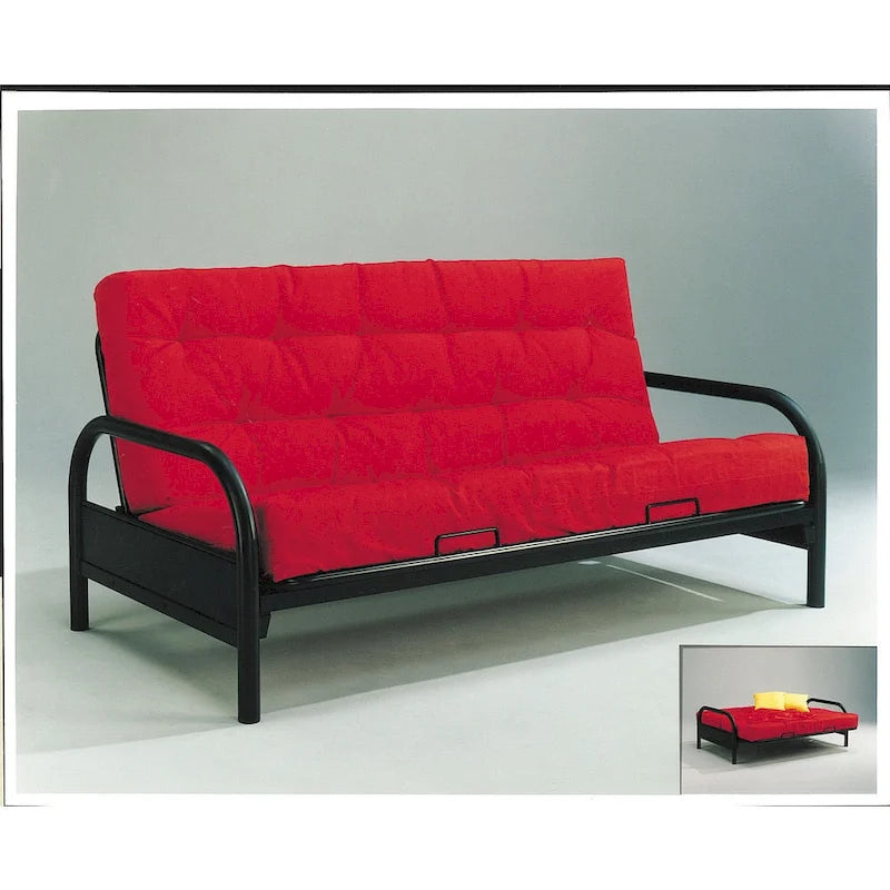 Adjustable Frame for Futon, Black Metal