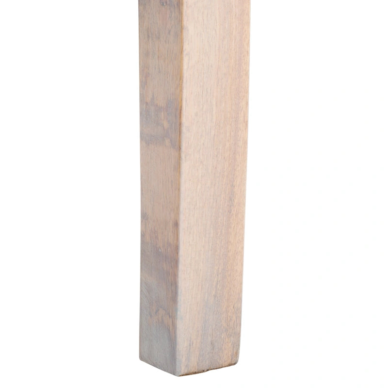 Esszimmerstuhl aus natürlichem Korbgeflecht (2er-Set) – 19 W x 22 D x 41 H – 19Wx22Dx41H