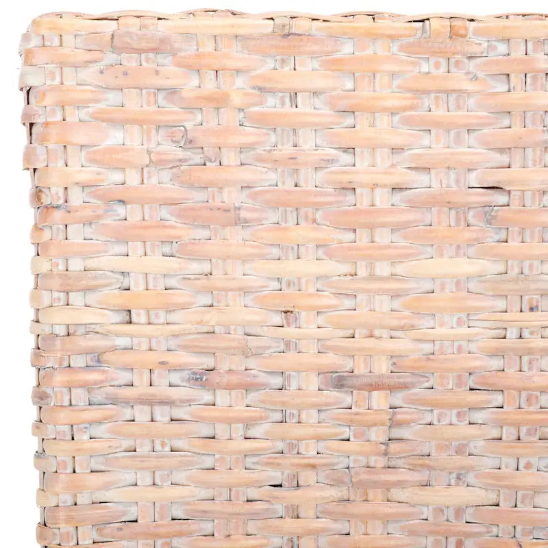 Esszimmerstuhl aus natürlichem Korbgeflecht (2er-Set) – 19 W x 22 D x 41 H – 19Wx22Dx41H
