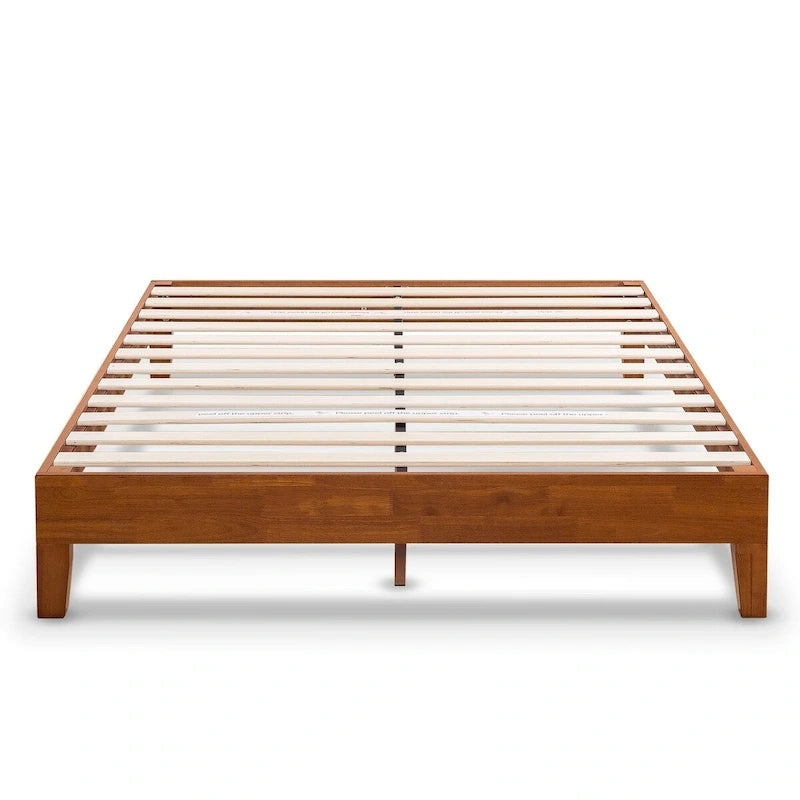 Solid Wood 12-inch Platform Bed Frame