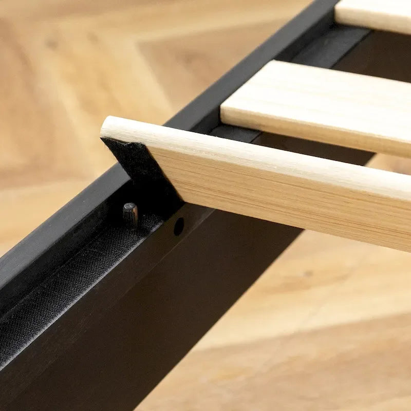 Solid Wood 12-inch Platform Bed Frame