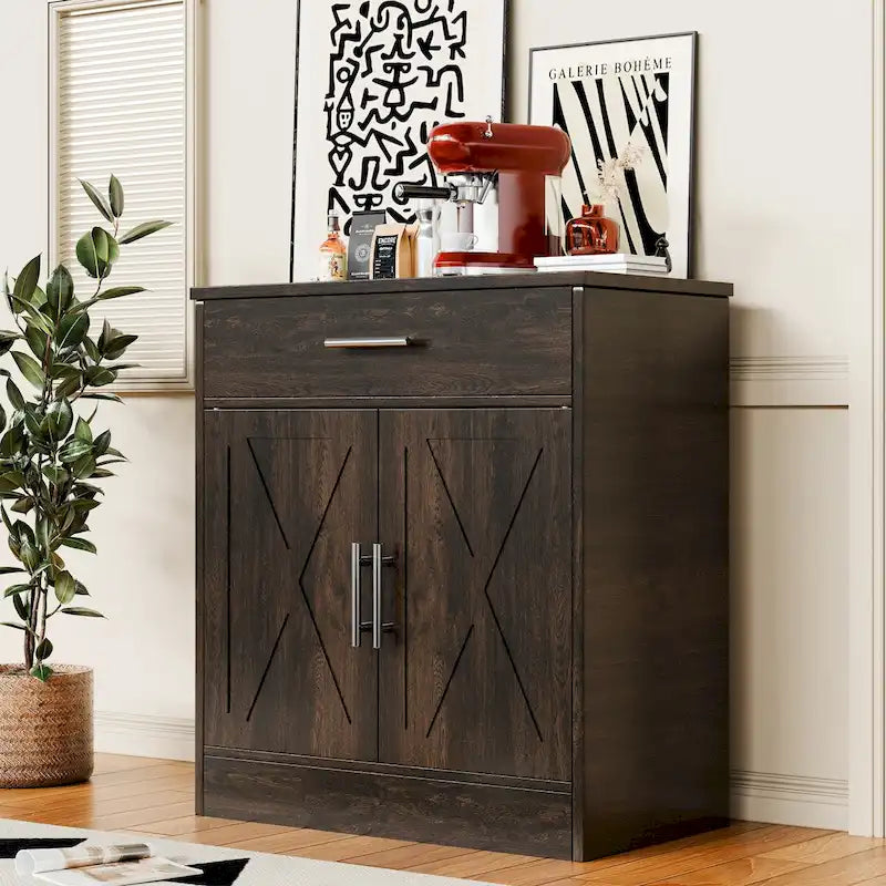 Sideboard-Buffetschrank, Küchenschrank mit Stauraum