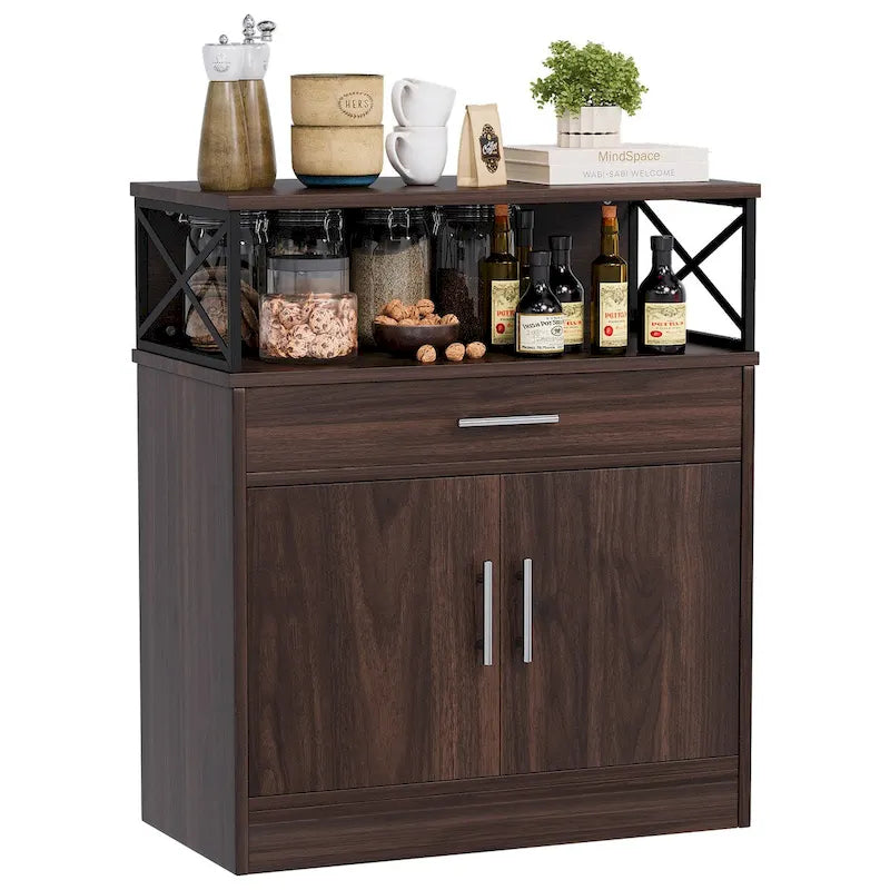 Sideboard-Buffetschrank, Küchenschrank mit Stauraum