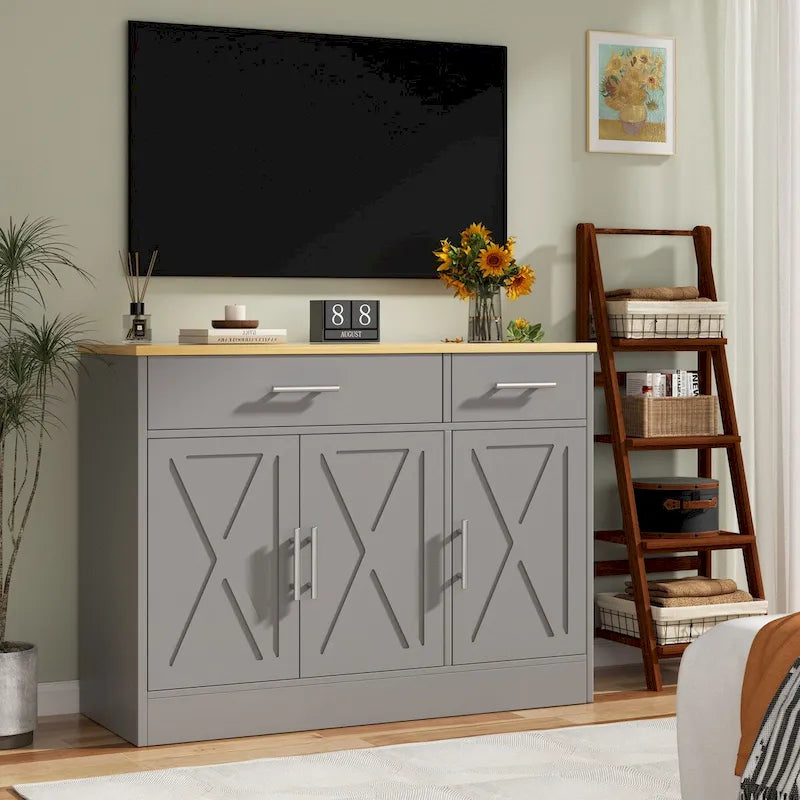 Sideboard-Buffetschrank, Küchenschrank mit Stauraum