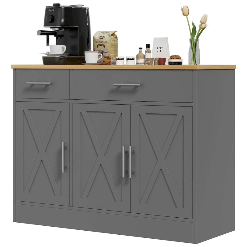 Sideboard-Buffetschrank, Küchenschrank mit Stauraum
