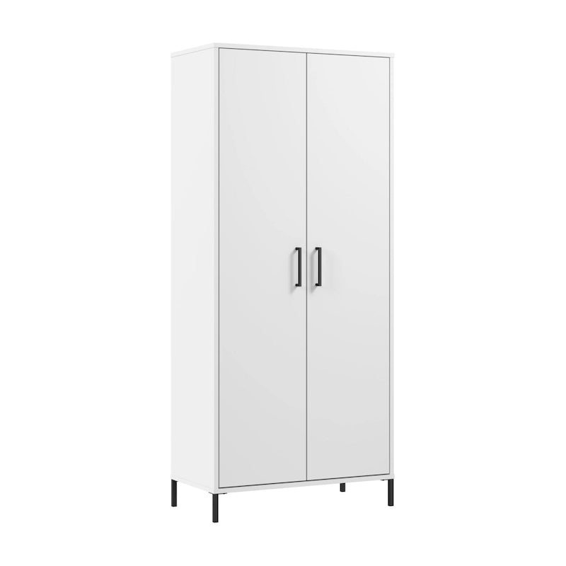 Tall Storage Cabinet with Doors by