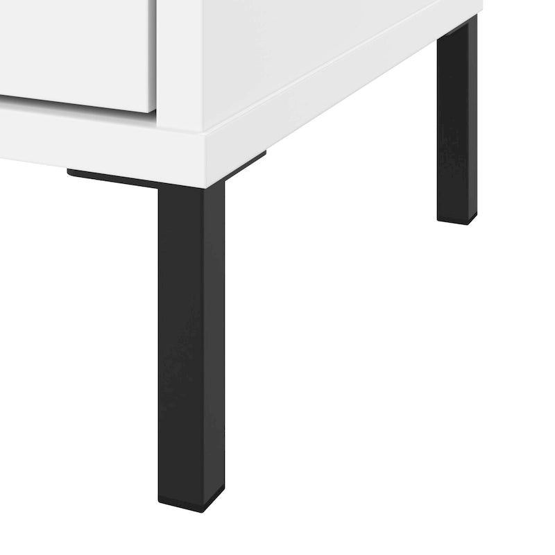 Tall Storage Cabinet with Doors by